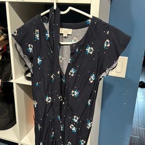 Loft dress bottom all the way down